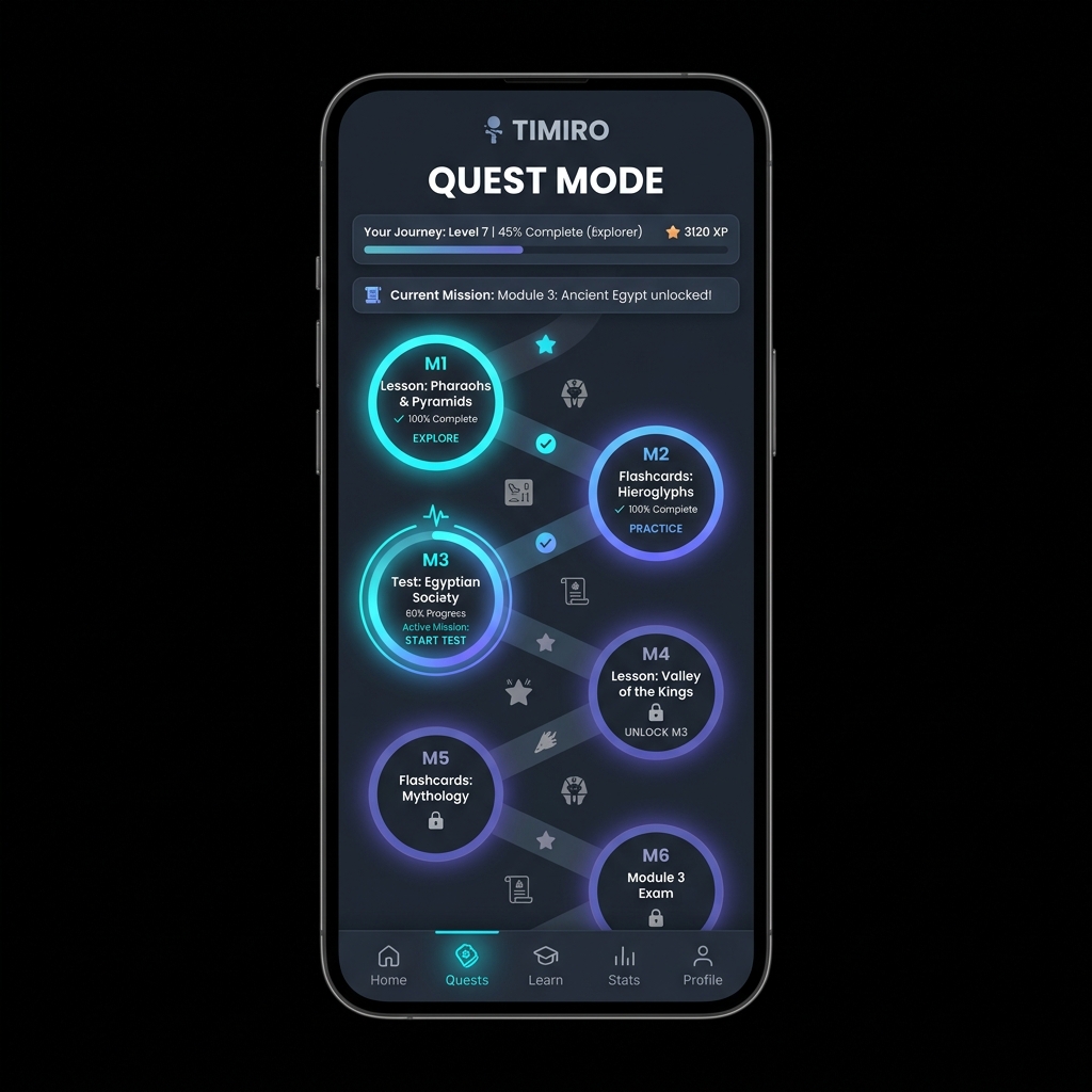 Gamified Quests & Mission Loops